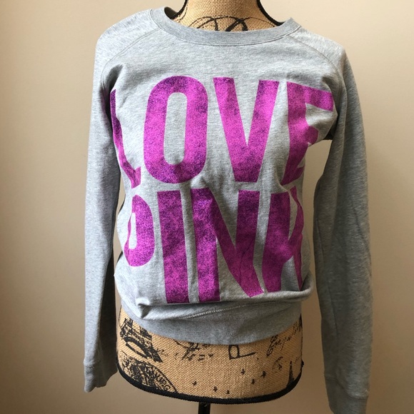 VS PINK crewneck sweatshirt - Picture 4 of 4